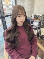 ガルボ ヘアー(garbo hair)&nbsp;オトナ女子 10代20代 オリーブグレージュ オリーブブラウン 艶髪