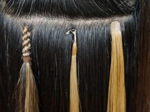 ヘアメイク ガラッジ(Hair Make Garage)の雰囲気（プルエクステの取付け部はわずか5mm。他のエクステより快適♪）