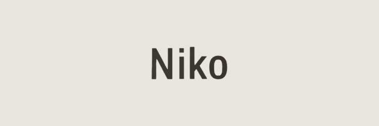 ニコ 川部店(Niko.)のサロンヘッダー