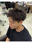 スパイキーパーマ