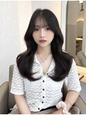 髪質改善＊顔周りレイヤー＊美髪＊グレージュ/Zina札幌大通