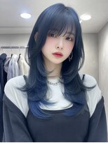 サロンドアイ(salon de i)&nbsp;デザインカラーレイヤー × ブルーブラック