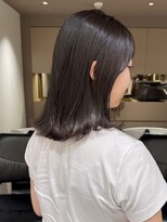 マイル 渋谷(mile)&nbsp;グレージュ/レイヤーカット/透明感カラー/渋谷駅/顔周りカット