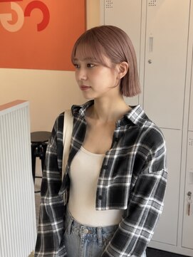 シエル 一社(cher) カジュアルバツっとボブ