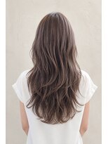 ベルス(bellus)&nbsp;ロングレイヤー×ラベンダーベージュ 20代　30代