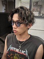 TENDER 川崎 MEN'S SALON【テンダー】【10月上旬NEW OPEN（予定）】&nbsp;1174ハイライトメッシュツイストスパイラルシャドウパーマ