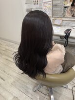 フゥカ 売市店(fuka)&nbsp;【艶髪カラー】ラベンダーブラウン  八戸