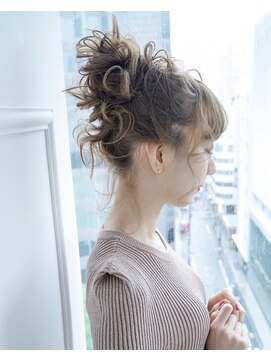 エクシープ(xepu) 華やかお団子アップ