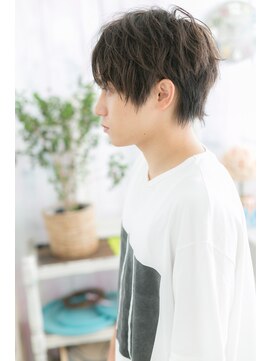 ヘアアンドビューティー ミック(Hair & Beauty miq) センターパートの無造作ショートb