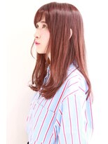 ビール 今泉店(BEER)&nbsp;【BEER 山崎雄太朗】顔回りで小顔にみせるロングヘア