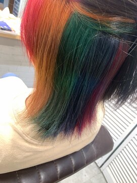 エイト 沖縄豊崎店(EIGHT toyosaki) 【EIGHT 豊崎】お客様スタイル_inner rainbow☆~