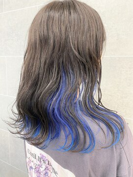 サンクレポ 【CINQ REPO 】人気高☆インナーブルーカラー　佐藤拓哉