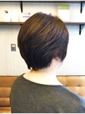 白髪もしっかりカバー★ショートボブ