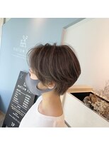 メローヘアー(mellow hair) 【ハンサムショート☆アッシュベージュ】