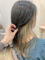 アルターリール(aL ter Rire)&nbsp;インナーカラー/ミルクティーベージュ/福原遼華