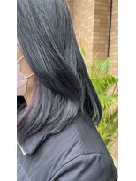 エイチ エアー ダヴ H air DAV調布北口&nbsp;ネイビーグレイ＆パープル