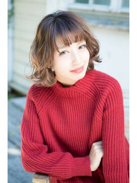 アニスミュゼ(anis musee) 【anis musee 苫小牧】大人かわいい 無造作 カール ふわミディ☆