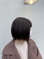 イケハ(IKEHA) 外ハネボブ×ナチュラルカラー