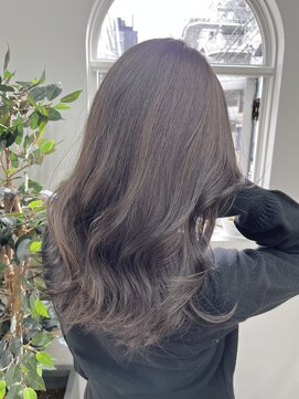 ネイビー(Navy) 色落ちまで可愛い！くすみラテグレージュ