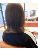 切りっぱなしボブ