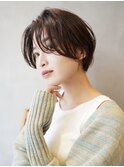 ショートボブ/丸みショート /ハンサムショート/マッシュショート