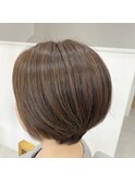 ナチュラルショートボブ