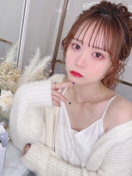 ヘアセットアリエス(aries)の写真/巻きおろし¥1,200/ヘアセット¥1900/結婚式、パーティー、ライブ、イベントのヘアセットは新宿駅近で!