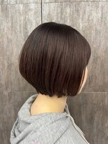 ミック ヘアアンドメイク アップ 駒込店(miq Hair&Make up) ショートボブ×ナチュラルブラウン