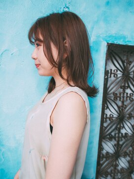 アラワラブルー(arrawarra blue) 外ハネレイヤースタイル/20代/30代/40代/50代/倉敷/白楽町