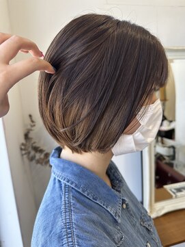 ガーデン Garden ヘアーメイク hair make ナチュラルハイライトカラー