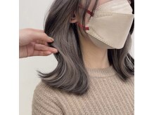 《インナーカラー》はっきりした色味が欲しいけど、髪なじみも大切にするデザイン