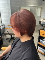 ソイクフ 高田馬場店(SOY-KUFU)&nbsp;20代30代40代◎似合わせカットニュアンスチェリーレッドウルフ