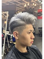 アクティブヘアステージ(ACTIVE Hair Stage)&nbsp;ブリーチアップバングヘアー