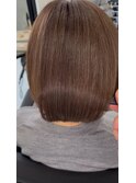 まとまり重視◎艶髪コンパクトボブ