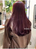 大人ワインレッド