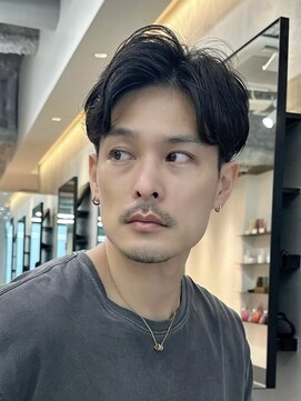 アビーファイブ(ABBEY 5) アップバングニュアンスパーマメンズパーマリバースmen's