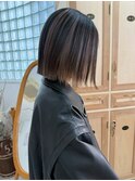 インナーカラー20代30代40代ブリーチ逆アンブレラホワイトカラー