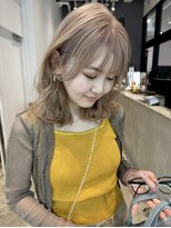 カロン トウキョウ 高円寺店(Kalon Tokyo)&nbsp;透明感ベージュレイヤーミディアム
