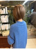 前下がりボブ