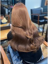 ヘアカロン 熊本本店(Hair CALON)&nbsp;ミルクティーベージュダブルカラーケアブリーチ初カラー