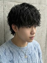 ヘッドストック(HEAD STOCK)&nbsp;メンズ波巻きシャドウパーマツイストスパイラルルーズパーマ