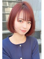 リークフー(Ree cu fuu)&nbsp;大人ボブレイヤーカットレイヤーミディ透明感カラー冬カラー