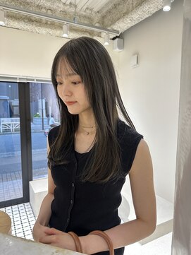 ニール 名古屋 伏見 丸の内(NEELU) 【RIE】透明感オリーブグレージュ