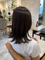 ラボヌールヘアーグレース 門前仲町店(La Bonheur hair grace)&nbsp;くびれミディ/オリーブベージュ/ダークブルー/ミルクティー