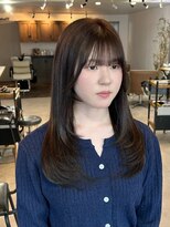チェリーコーク ウブ(CHERRY COKE ubu) ~縮毛矯正×レイヤーカットで簡単かわいいワンカールスタイル~