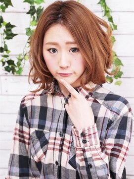 モニカ 横須賀中央店(Monica) 外国セレブ風★エアリーボブスタイル