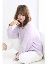 エルフォ(elfo) 【elfo】魅力度UPの髪型 ミディアムパーマスタイル