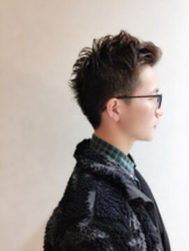 ヴィフ ヘアアンドデザイン(Vif hair&design) 刈り上げメンズカット×アップバング