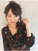 サイドポニーテール