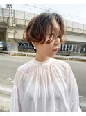 ネオエレガントなショートパーマ
